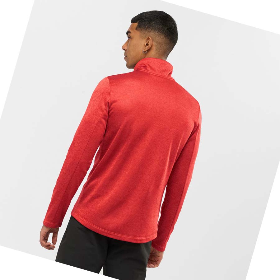 Salomon ESSENTIAL LIGHTWARM SEAMLESS Erkek Kapüşonlu Sweatshirt Turuncu | TR 3209JPQ